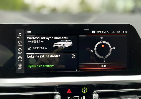 BMW Seria 3 cena 142900 przebieg: 48969, rok produkcji 2021 z Reda małe 742